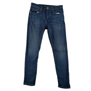 Levi's 512 Slim Taper Mens Blue Denim Jeans  - Medium Wash - Size 33x32